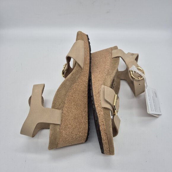 Papillio Birkentsock Women's Size 10 US 41 EU Soley Ring Tan Sandals Wedge (223) - Picture 8 of 12